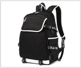 Demon Slayer Backpack Giyuu Kimetsu no Yaiba USB Chargeable School Bags