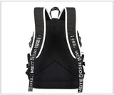 Demon Slayer Backpack Giyuu Kimetsu no Yaiba USB Chargeable School Bags