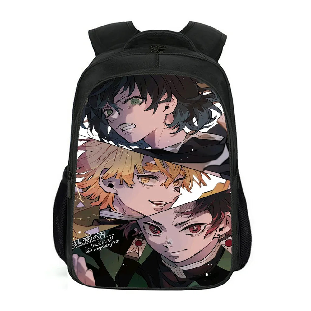 Demon Slayer: Kimetsu No Yaiba School Backpack Boys