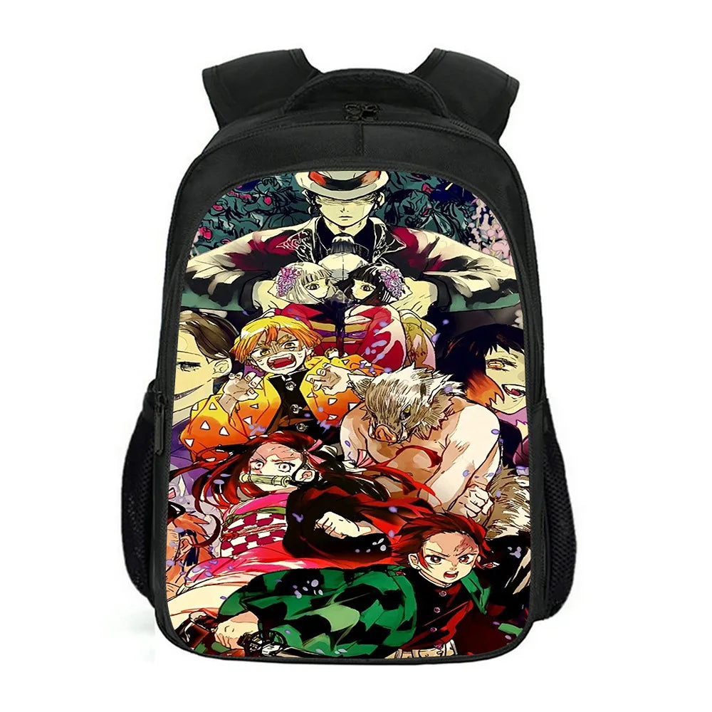 Demon Slayer: Kimetsu No Yaiba School Backpack Boys