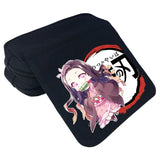 Demon Slayer Kimetsu no Yaiba Anime Canvas Purse Long Wallet Pen Case