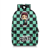 Anime Demon Slayer Kimetsu no Yaiba Backpack Schoolbag Cosplay Travel Mochila