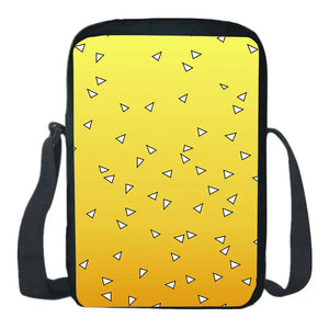 Demon Slayer Messenger Bag School Cartoon Crossbody Harajuku Casual Shoulder Bag