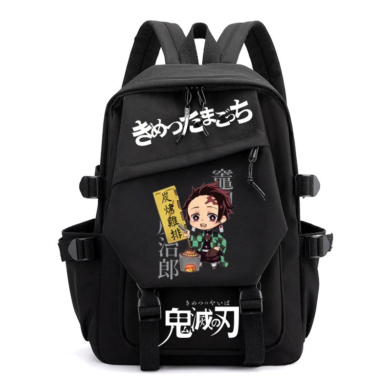 Demon Slayer Anti-Theft Backpack Laptop Bag