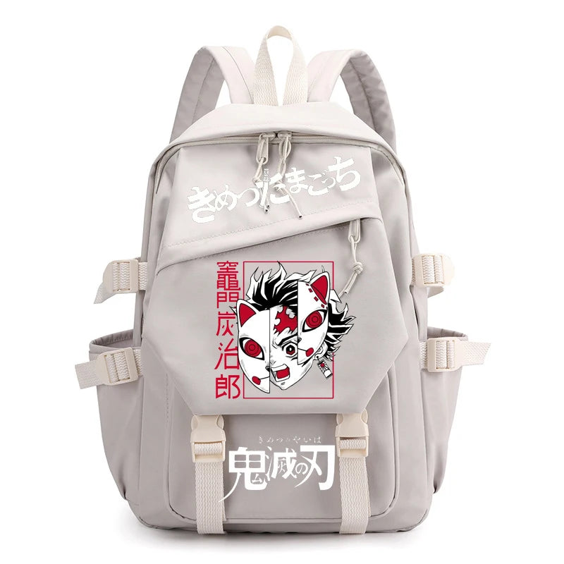 Demon Slayer Anti-Theft Backpack Laptop Bag