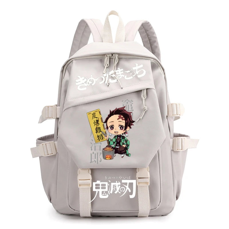 Demon Slayer Anti-Theft Backpack Laptop Bag