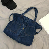 Denim Shoulder Bags Women Casual Jeans Handbags