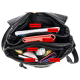 Soft Leather Shoulder Bag Women Messenger Crossbody Bag