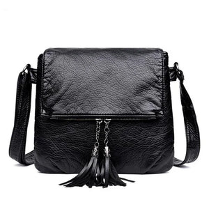 Soft Leather Shoulder Bag Women Messenger Crossbody Bag