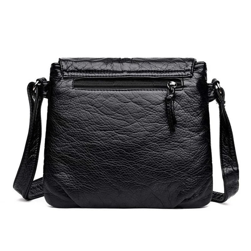 Soft Leather Shoulder Bag Women Messenger Crossbody Bag
