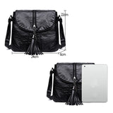 Soft Leather Shoulder Bag Women Messenger Crossbody Bag