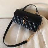 Brown Women Handbag Single-Shoulder Crossbody Bag