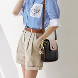 PU Leather Shoulder Bags Mini Women Messenger Wallets