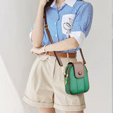 PU Leather Shoulder Bags Mini Women Messenger Wallets