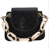 Solid Messenger Bag Women's Summer Mini Square Tote Bag