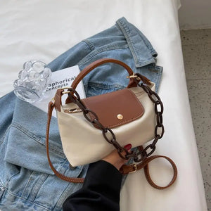 Canvas Crossbody Bag for Women Small Shoulder Handbag