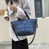 Quilted Nylon Crossbody Bags for Women - Stylish Shoulder Bag Purse