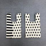 Polka Dot Knitting Shoulder Bag Clutch Purse Handbags Summer Beach Female Tote