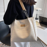 Large Leather Tote Bag for Women - Versatile Shoulder Handbag