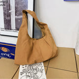 Canvas Tote Bag Large Capacity Crossbody Shoulder Bag for Women