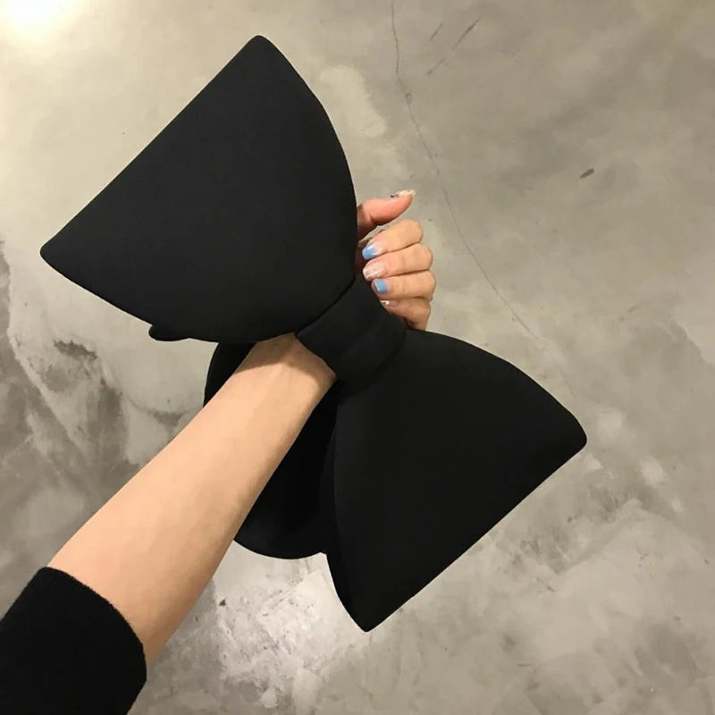 Bow Clutches Bag Ladies Evening Party Clutches Handbag Shoulder Bag