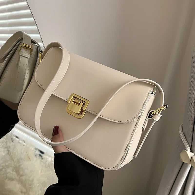 Women Pu Leather Handbags Shoulder Bags High Female Messenger Crossbody Bags