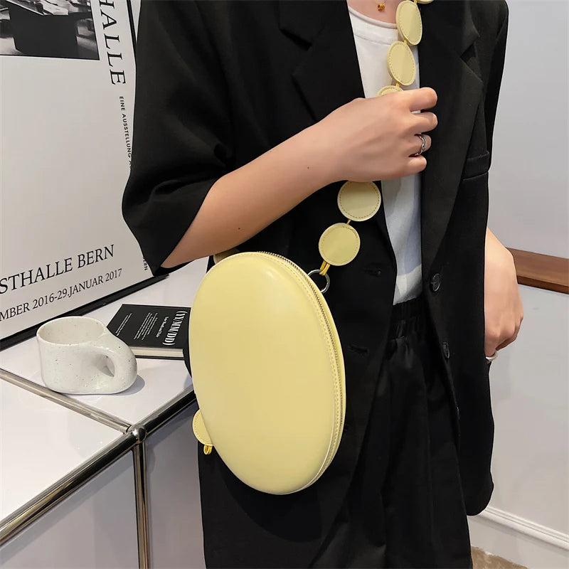 Green Yellow Crossbody Bag Small Satchel Clutch