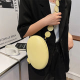 Green Yellow Crossbody Bag Small Satchel Clutch