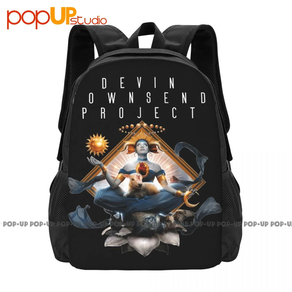 Devin Townsend Project Backpack Large Capacity Gym Tote Bag Outdoor Running
