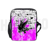 Lil Peep Pattern Shoulder Bag Women Harajuku Girl Messenger Handbag