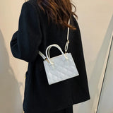 Diamond Lattice Crossbody Bag Women Small Handbags