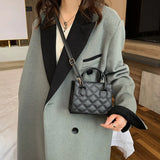 Diamond Lattice Crossbody Bag Women Shoulder Bag Small Handbags