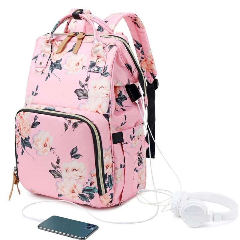 Large Waterproof Diaper Bag Backpack Baby Nappy Changing Bags