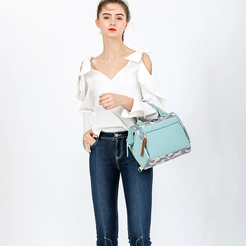 Diaper Bag Backpack with Insulated Pocket, Stylish and Durable Nappy Bags