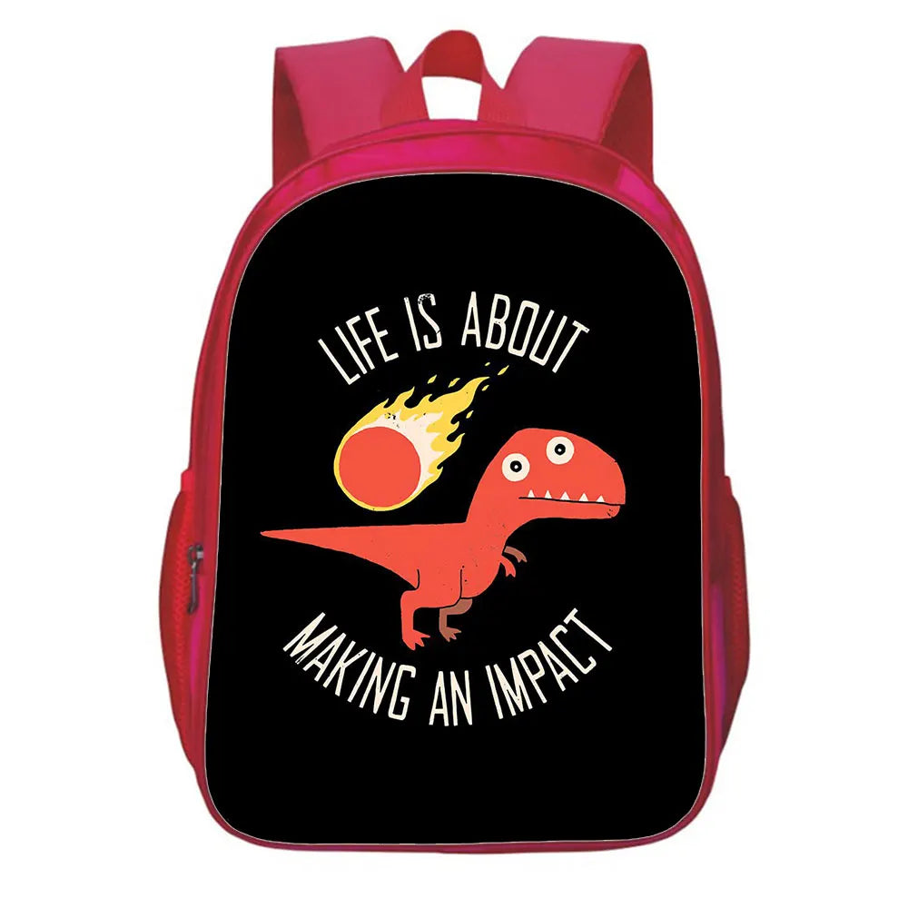 Dinosaur School Bag Backpack Girls Toddler Baby Children Toddler Rucksack