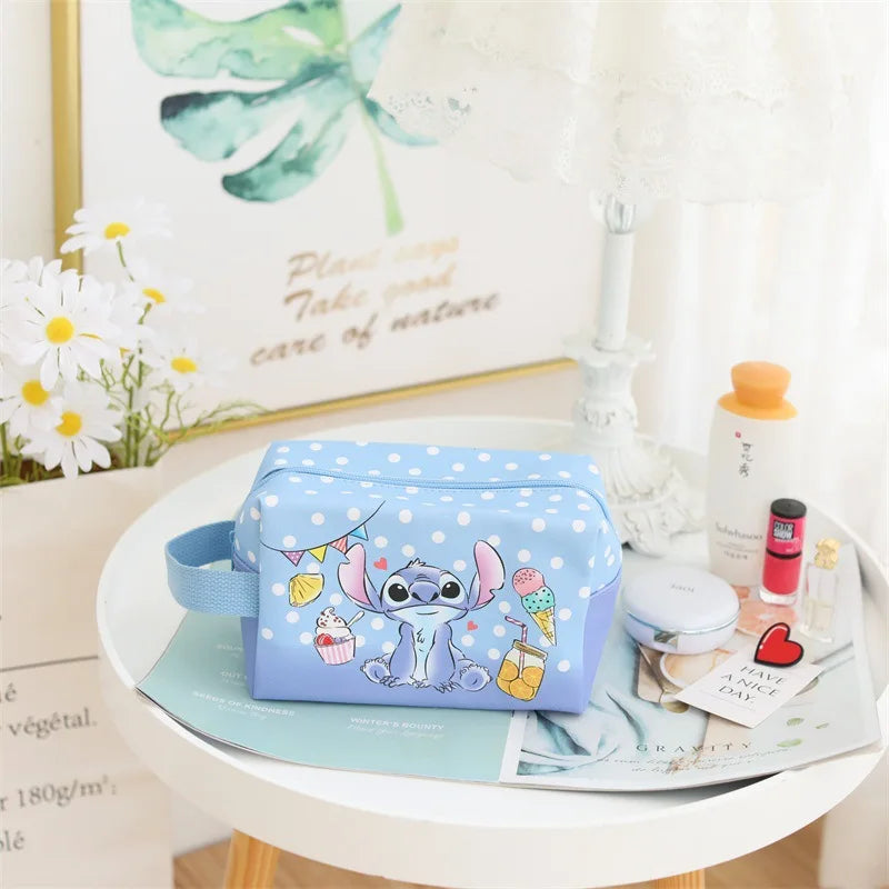 Cartoon Waterproof Cosmetic Bag Women's Sanitary Napkin Makeup Bag Storage