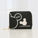 Cartoon Ladies Wallet Single Zipper Multifunctional