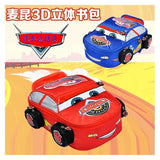 Boy Car School Bag Cartoon 3-8 Baby Kindergarten Bags Shoulder Girls