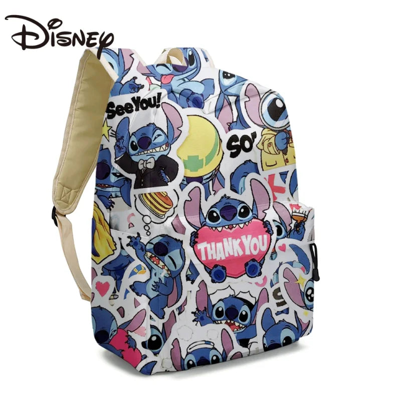 Disney's Stitch Primary School Backpack Girls Laptop Bag