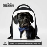 12 Inch 3D Animal Dog Printing Backpack for Kids Girls School Bag