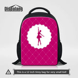 Nylon Kids School Backpack for Ballet Girls