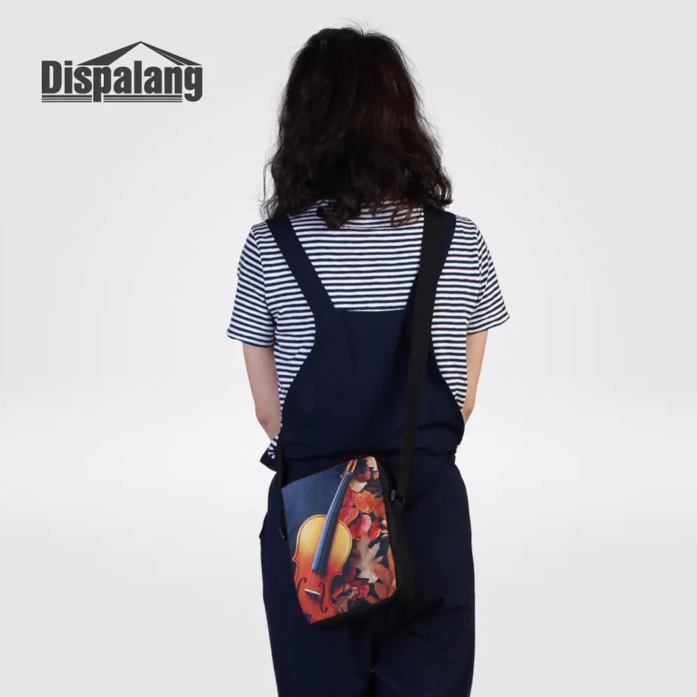 Cartoon Cross Body Shoulder Bag Mini Messenger Bag for School