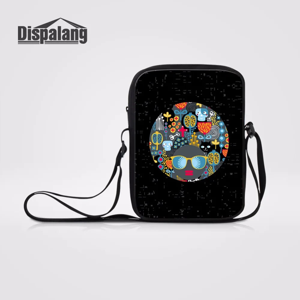 Cartoon Cross Body Shoulder Bag Mini Messenger Bag for School