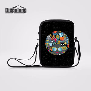 Cartoon Cross Body Shoulder Bag Mini Messenger Bag for School