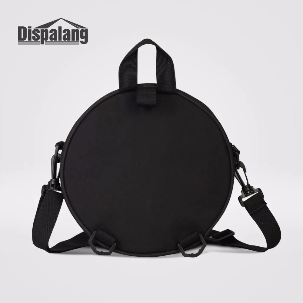 Cartoon Style School Bags for Kids Girls - Round Children Shoulder Bag