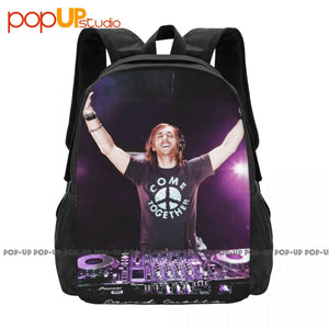 David Guetta Backpack Large Capacity Gym Foldable Shopping Bag