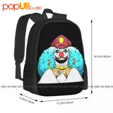 Doctor Rockso Metalocalypse Death Metal Band Backpack Large Capacity