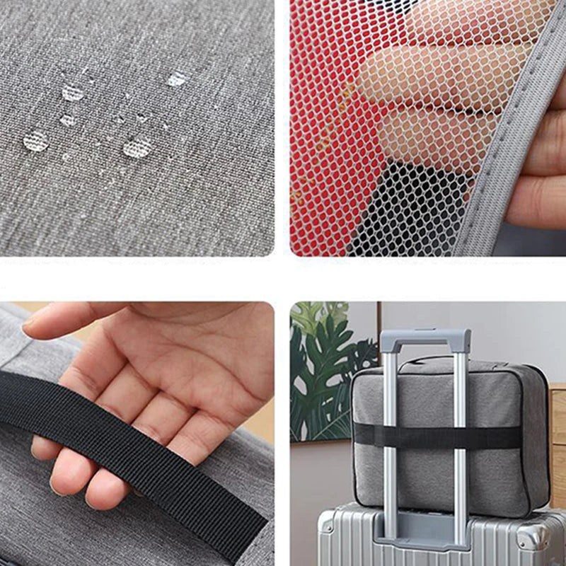 Waterproof Document Organizer Bag with Lock Privacy Security