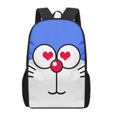 Doraemon 3D Print School Bag for Boys Girls