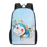 Doraemon 3D Print School Bag for Boys Girls